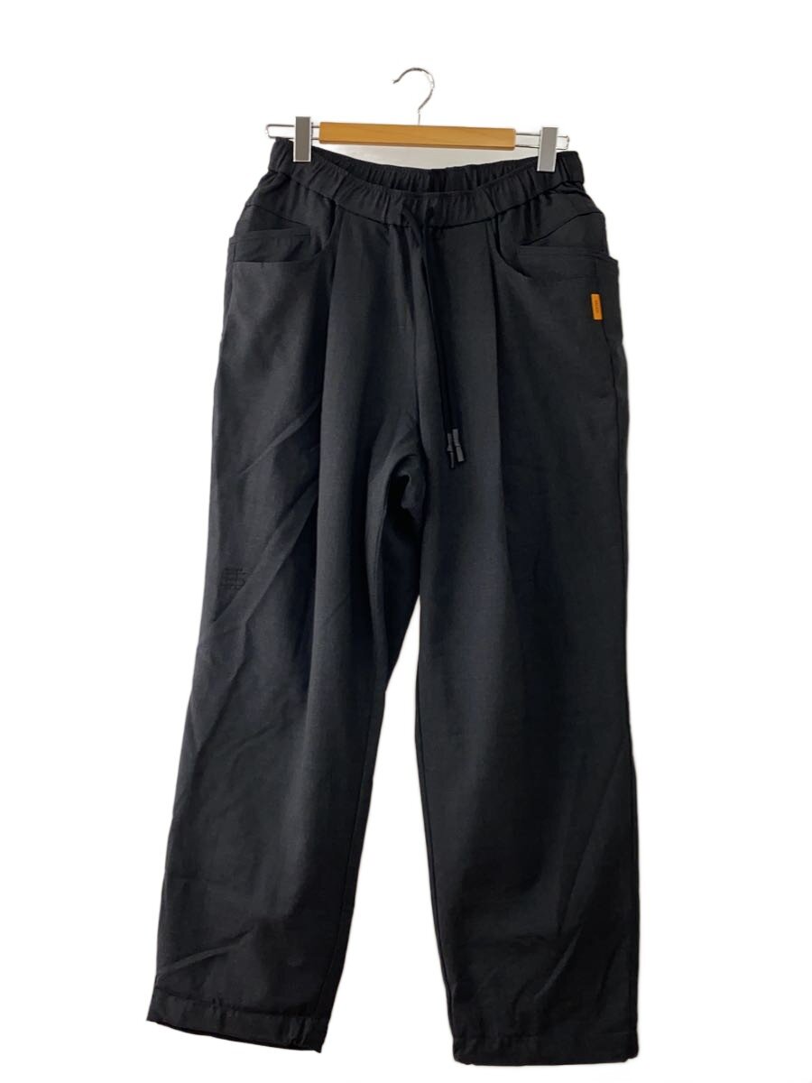 【中古】SEE SEE◆WOOL WIDE TAPERED EASY PANTS/L/ウール/GRY/無地/BSM47-24FWPT02【メンズウェア】|2nd STREET 店