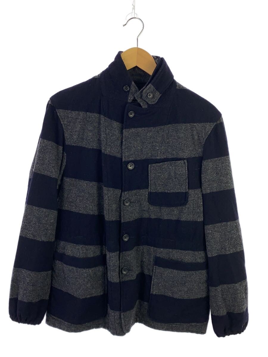 【中古】Engineered Garments◆EG Lafayette Jacket/ジャケット/XS/ウール/NVY/ボーダー//【メンズウェア】｜2ｎｄ STREET 店 8,628円