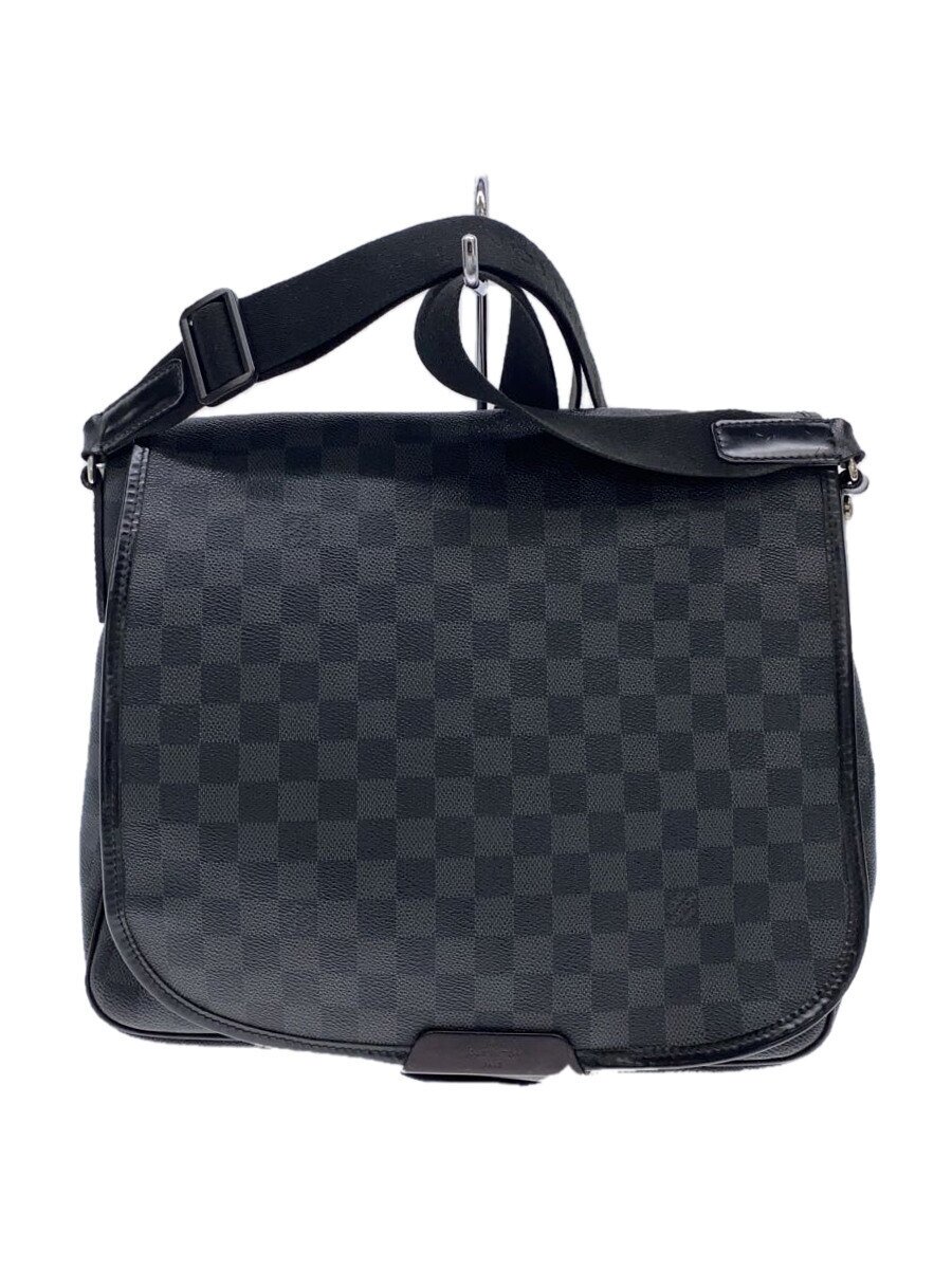【中古】LOUIS VUITTON◆ダニエルMM_ダミエ・グラフィット/PVC/BLK【御徒面子】