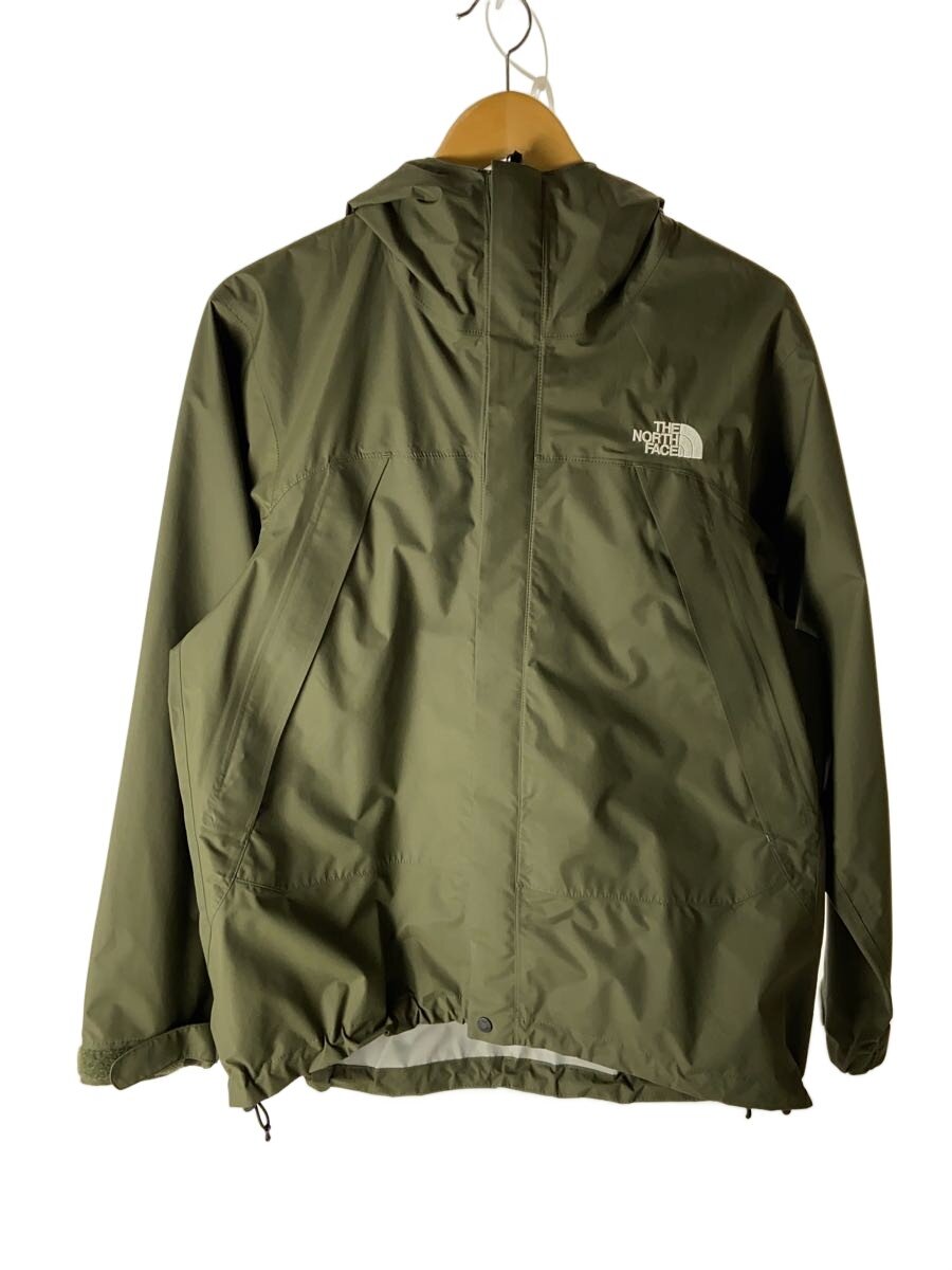 【中古】THE NORTH FACE◆DOT SHOT JACKET_ドットショットジャケット/M/ナイロン/KHK/無地【メンズウェア】