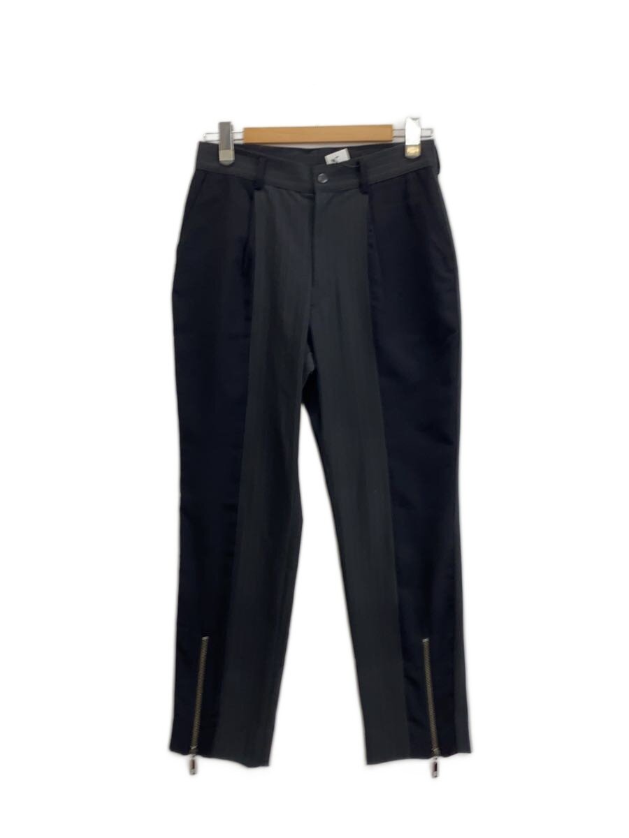 【中古】N’enuphar◆右衣嚢あたり近所破れ有/下つ方/1/ポリエステル/BLK/縞模様【メンズウェア】