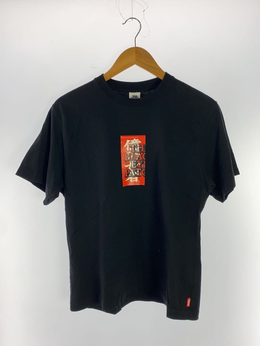 【中古】THE BLACK EYE PATCH◆千葉雄喜/億万金持ち/日本武道館/真っただ中ロゴタイプ プルオーバー/S/綿織物/BLK【メンズウェア】