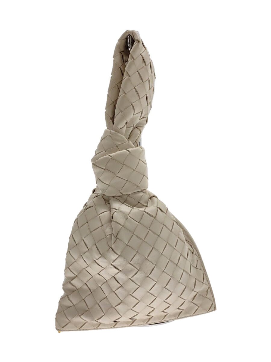 【中古】BOTTEGA VENETA◆ハンドバッグ/レザー/WHT//【バッグ】｜2ｎｄ STREET 店