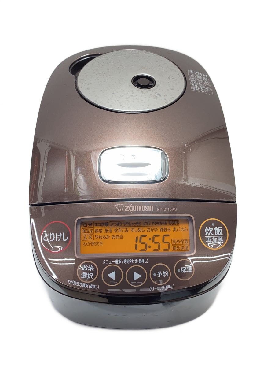 【中古】ZOJIRUSHI◆炊飯器 NP-BI10KS【家電・視覚性・オーディオ】
