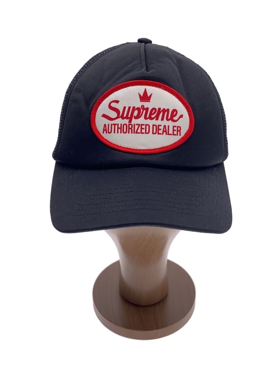 【中古】Supreme◆21AW/Authorized Mesh Back 5-Panel/旗がしら/FREE/綿織物/BLK/メンズ【服飾雑貨他】