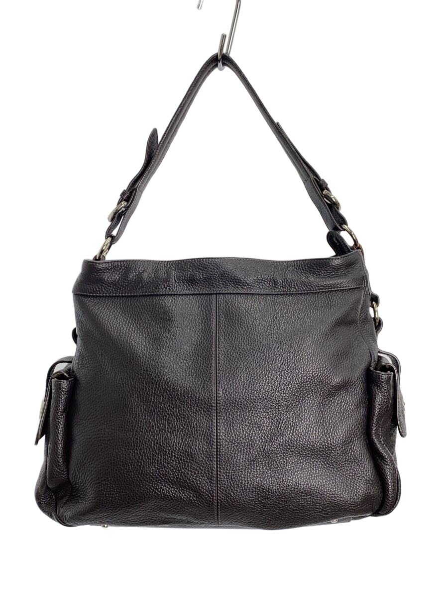 【中古】FURLA◆トートバッグ/なめし革/BRW/姿勢衣嚢【御徒面子】