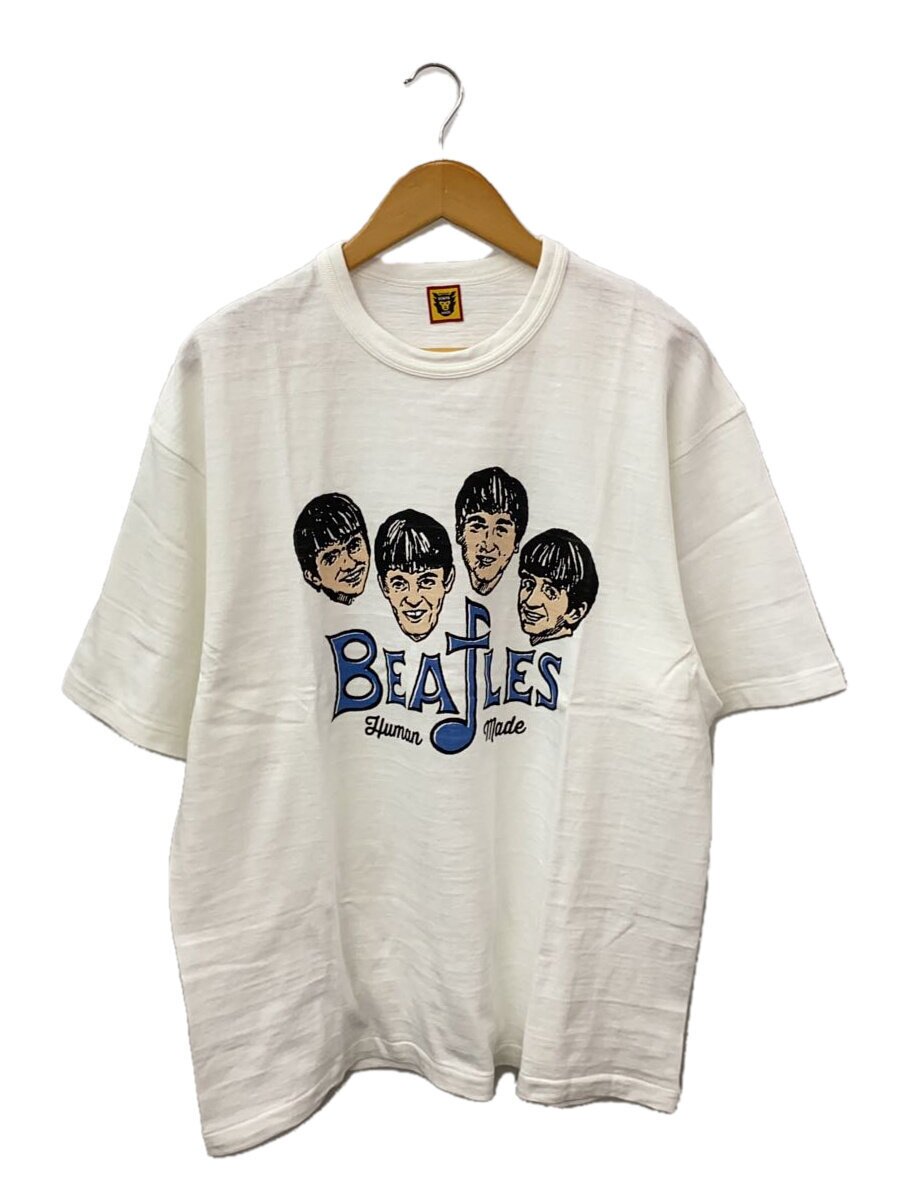 【中古】HUMAN MADE◆×BEATLES/23AW/Tシャツ/XXL/コットン/WHT【メンズウェア】|2nd STREET 店