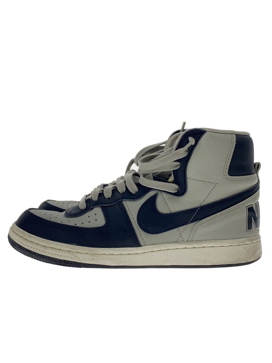 【中古】NIKE◆TERMINATOR HIGH_ターミネーター 御機嫌/26糎/GRY//【シューズ】
