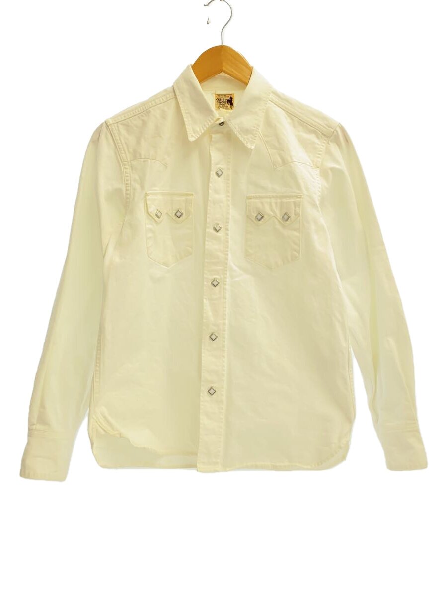 【中古】THE REAL McCOY’S◆ウエスタンシャツ/Gジャン/15/コットン/WHT【メンズウェア】|2nd STREET 店