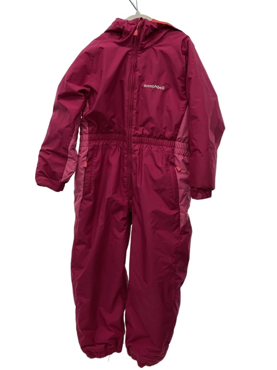【中古】mont-bell◆パウダーカバーオール ジャンプスーツ/120/キッズ/1101572【スポーツ】