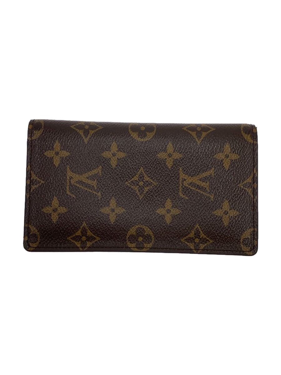 【中古】LOUIS VUITTON◆モノグラムアジェンダ・ポッシュ/なめし革/BRW/総柄/メンズ/R20503【服飾雑貨他】