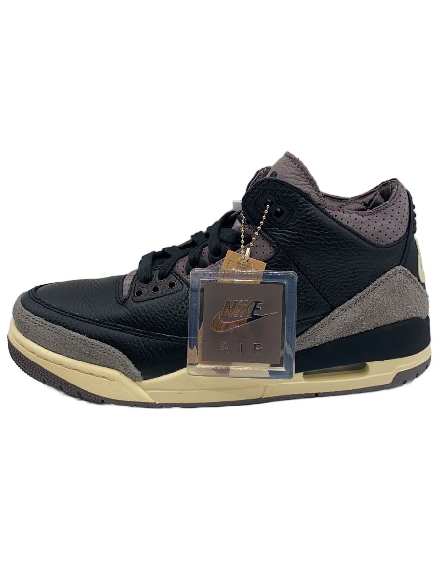 【中古】NIKE◆X A MA MANIERE AIR JORDAN 3_X ア マ マニエール エア湖 ジョーダン 3/27珊/BL【シューズ】