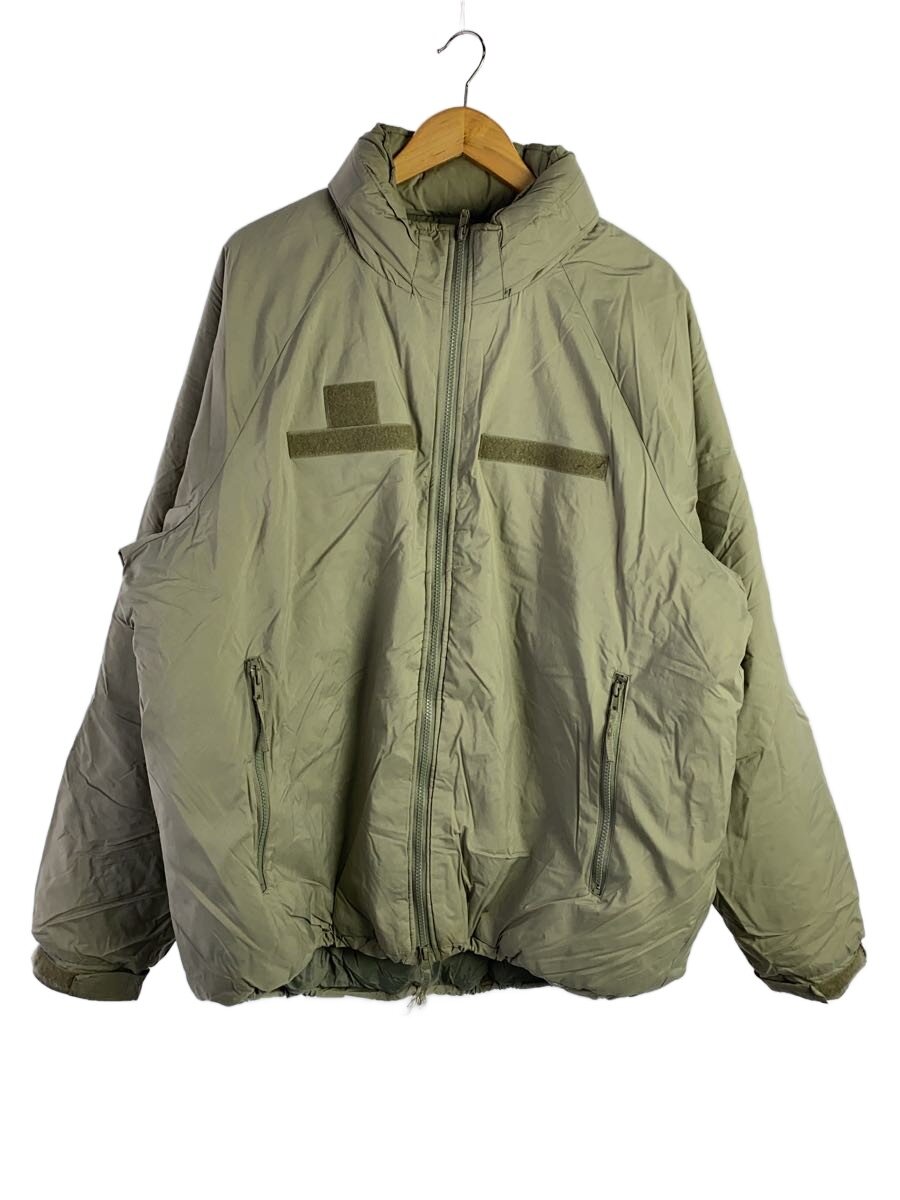 【中古】US.ARMY◆ダウンジャケット/L/ナイロン/KHK/無地/8415-01-538-6300【メンズウェア】|2nd STREET 店