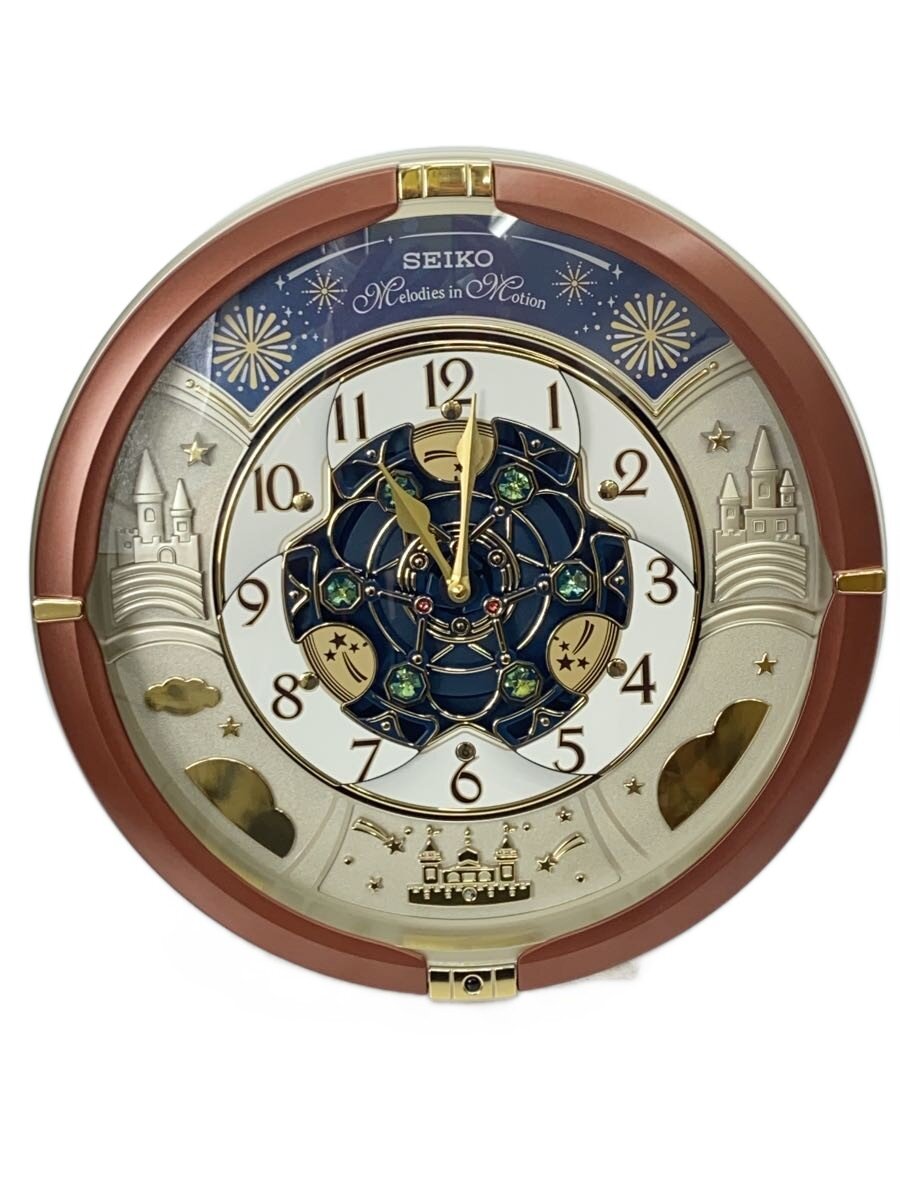 【中古】SEIKO◆時辰儀/アナログ/BEG/RE601B//【室内装飾小物・日用雑貨】