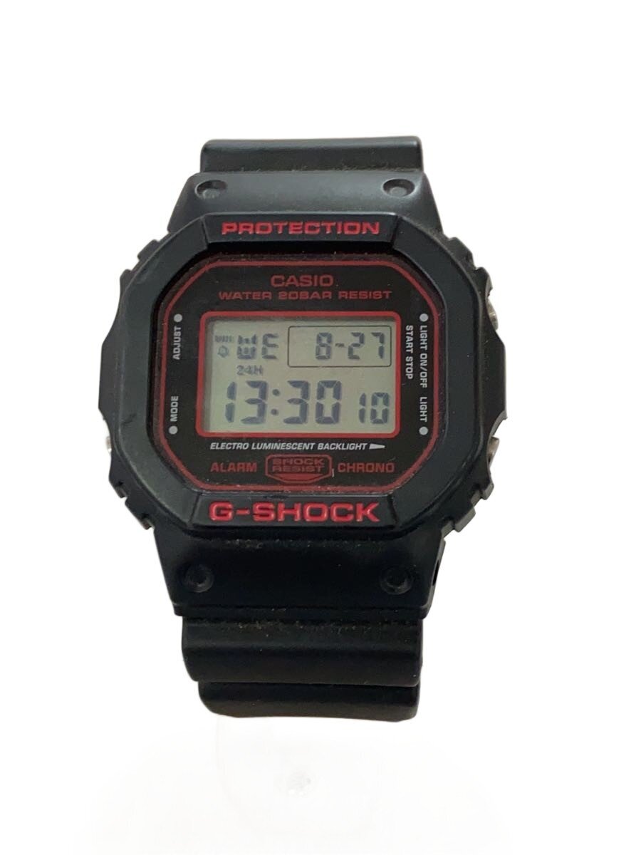【中古】CASIO◆石英ウオッチ・G-SHOCK/デジタル/黒いこと【服飾雑貨他】
