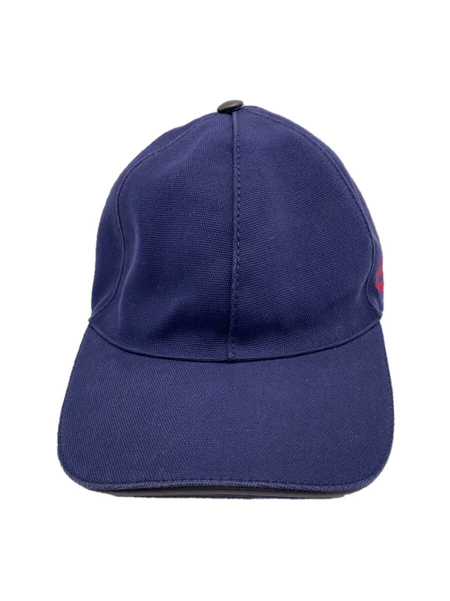【中古】GUCCI◆旗がしら/M/綿織物/NVY/無地/メンズ/387554 4H010【服飾雑貨他】