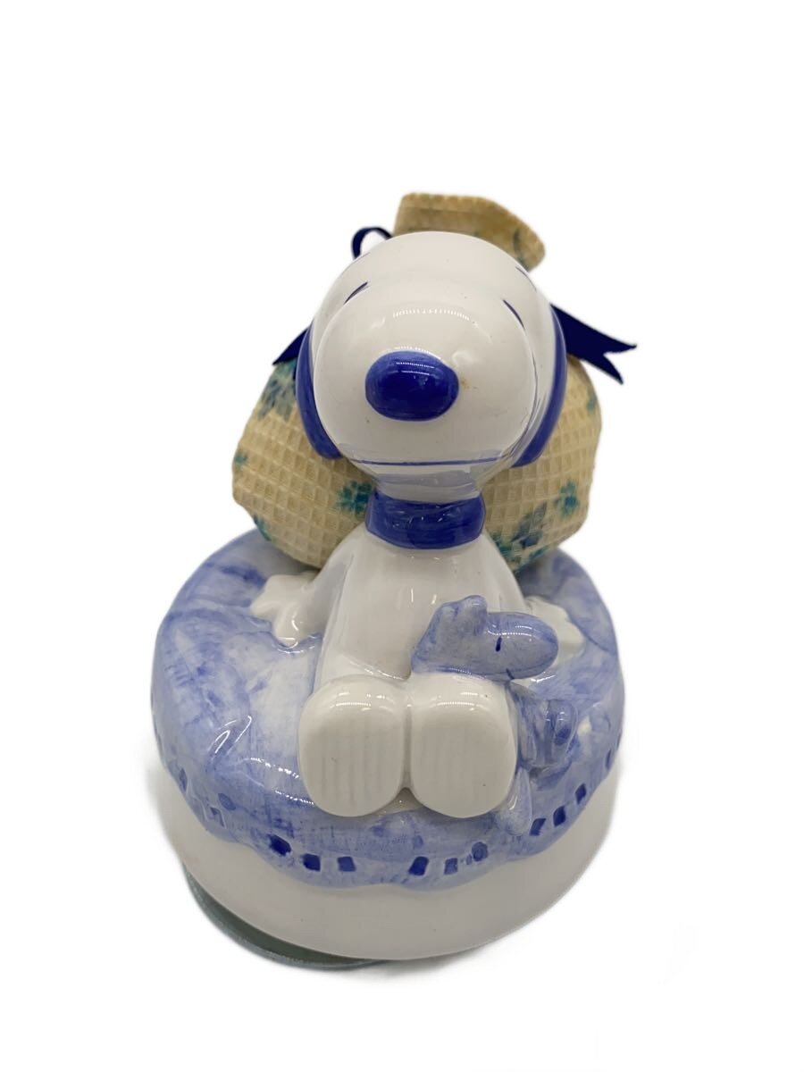 【中古】PEANUTS◆スヌーピー/セラミック オルゴール/陶器/インテリア雑貨【インテリア小物・日用雑貨】