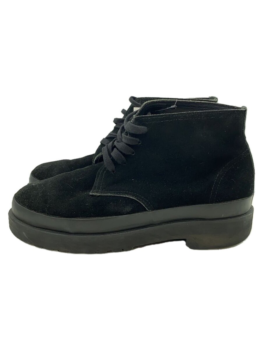 【中古】COMME des GARCONS HOMME◆ブーツ/--/BLK【シューズ】