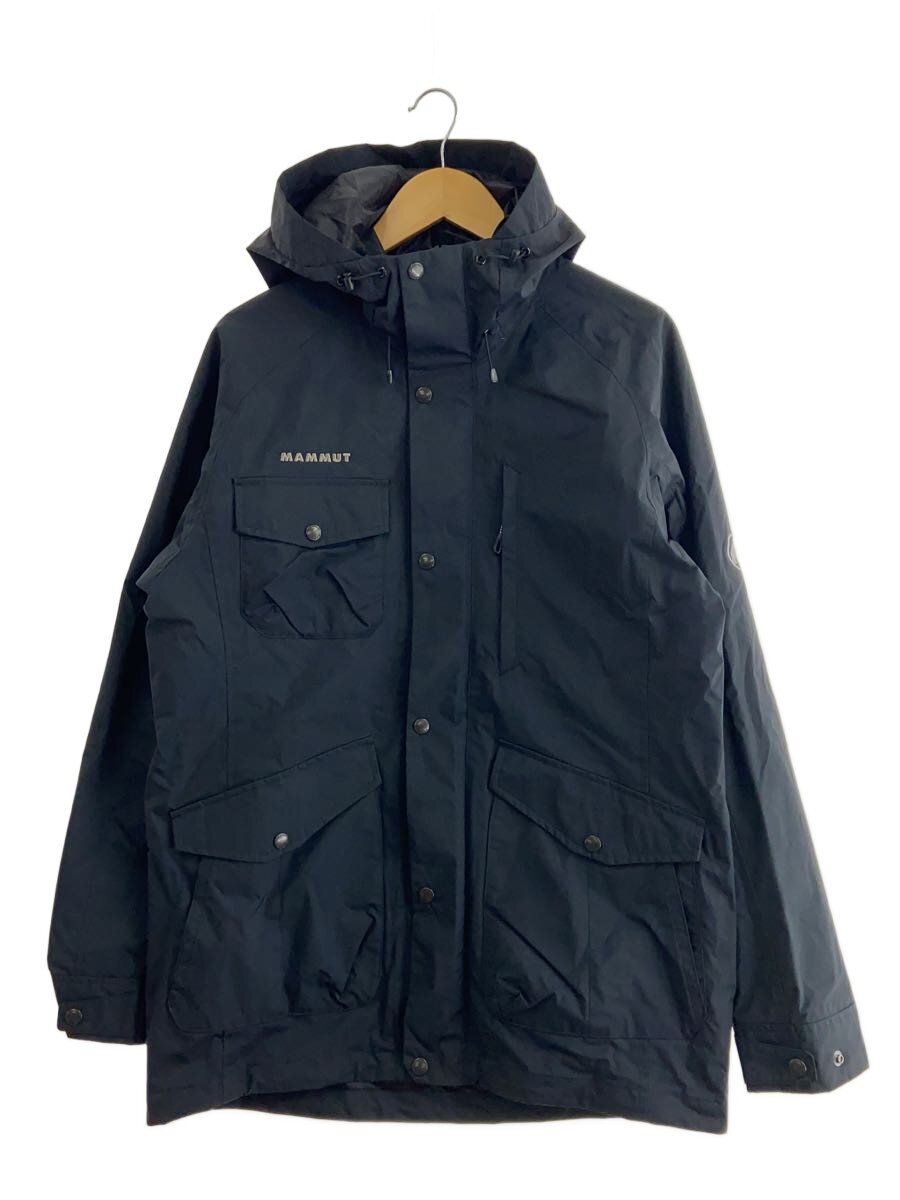 【中古】MAMMUT◆ナイロン上衣/L/ナイロン/BLK/無地/1011-01950【メンズウェア】