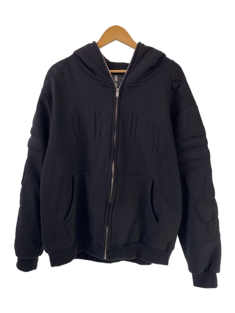 【中古】MR.ENJOY DA MONEY◆ジップパーカー/--/コットン/ブラック【メンズウェア】｜2ｎｄ STREET 店