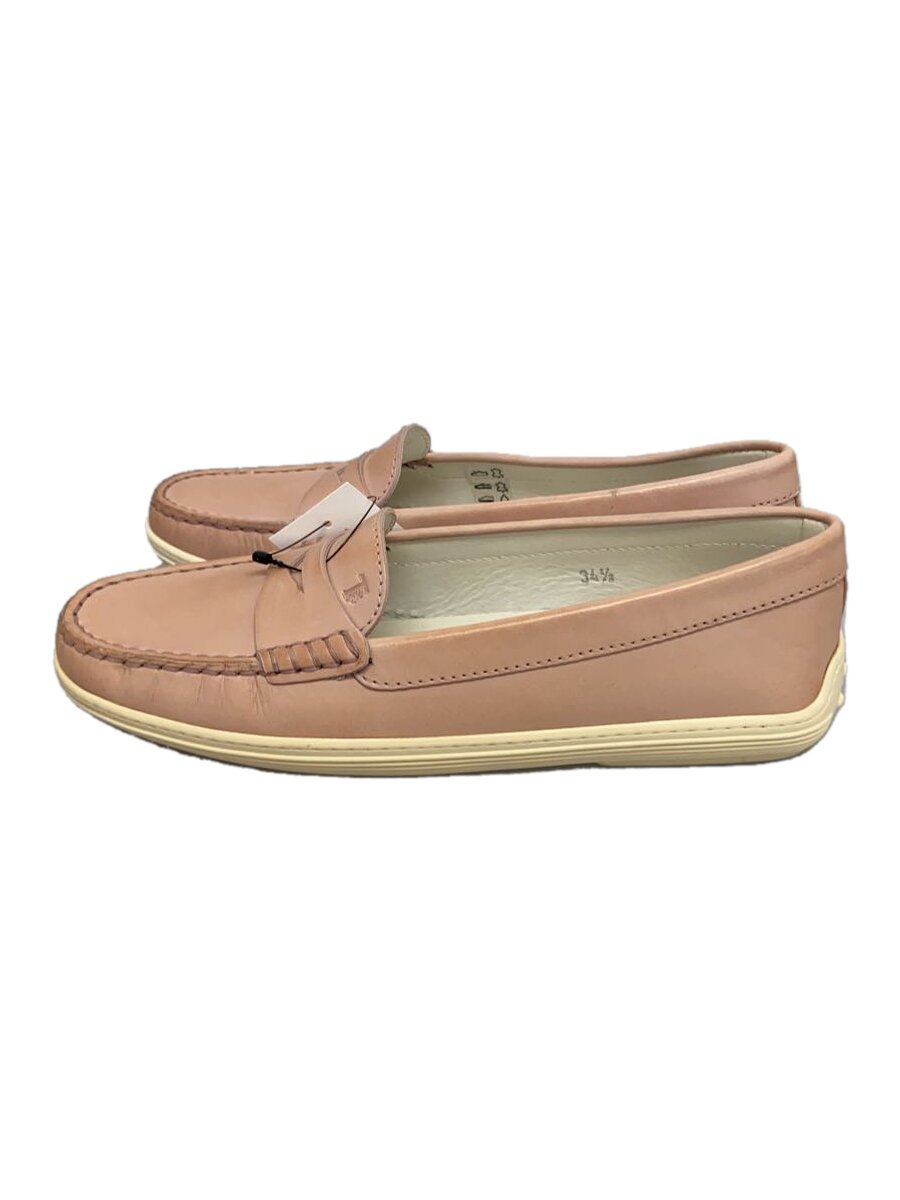 【中古】TOD’S◆置き目毛皮/34.5/PNK/なめし革/XXW0MA00010D90M003【シューズ】