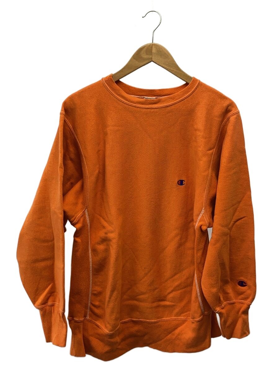 【中古】Champion◆汗水/L/綿織物/ORN/オレンジ色//【メンズウェア】