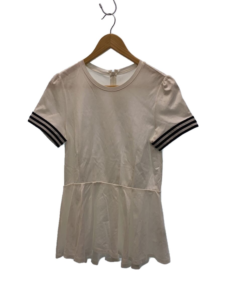 【中古】BORDRES at BALCONY/半袖カットソー/38/綿織物/WHT/bd2011-2c-31【レディース御召しもの】