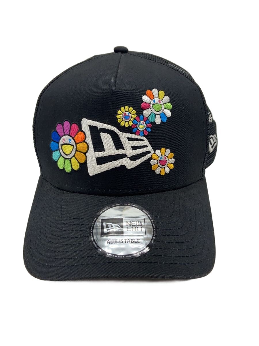 【中古】NEW ERA◆takashi murakami/メッシュ旗がしら/BLK/メンズ【服飾雑貨他】