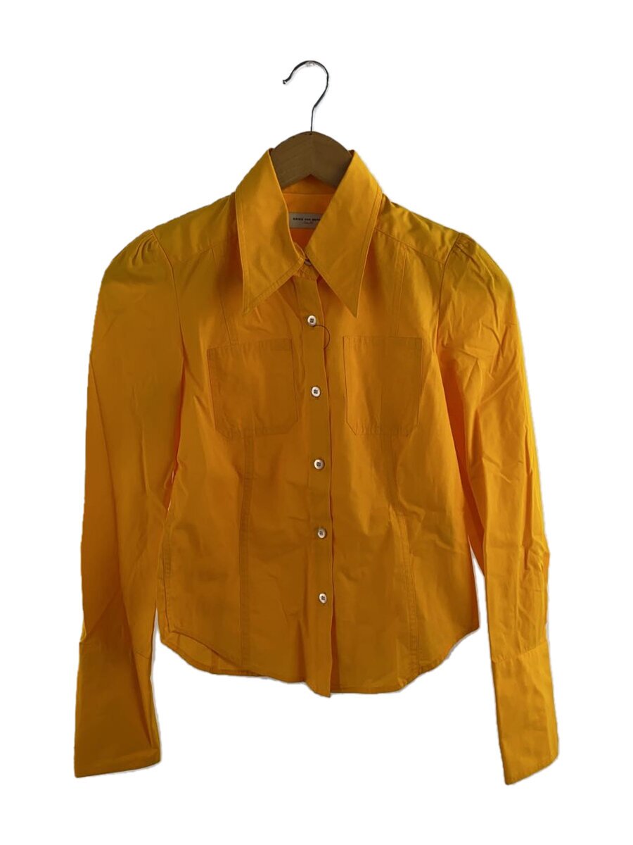 【中古】DRIES VAN NOTEN◆90s/ライカ期/長袖トップ/36/綿織物/ORN//【レディースお召しもの】