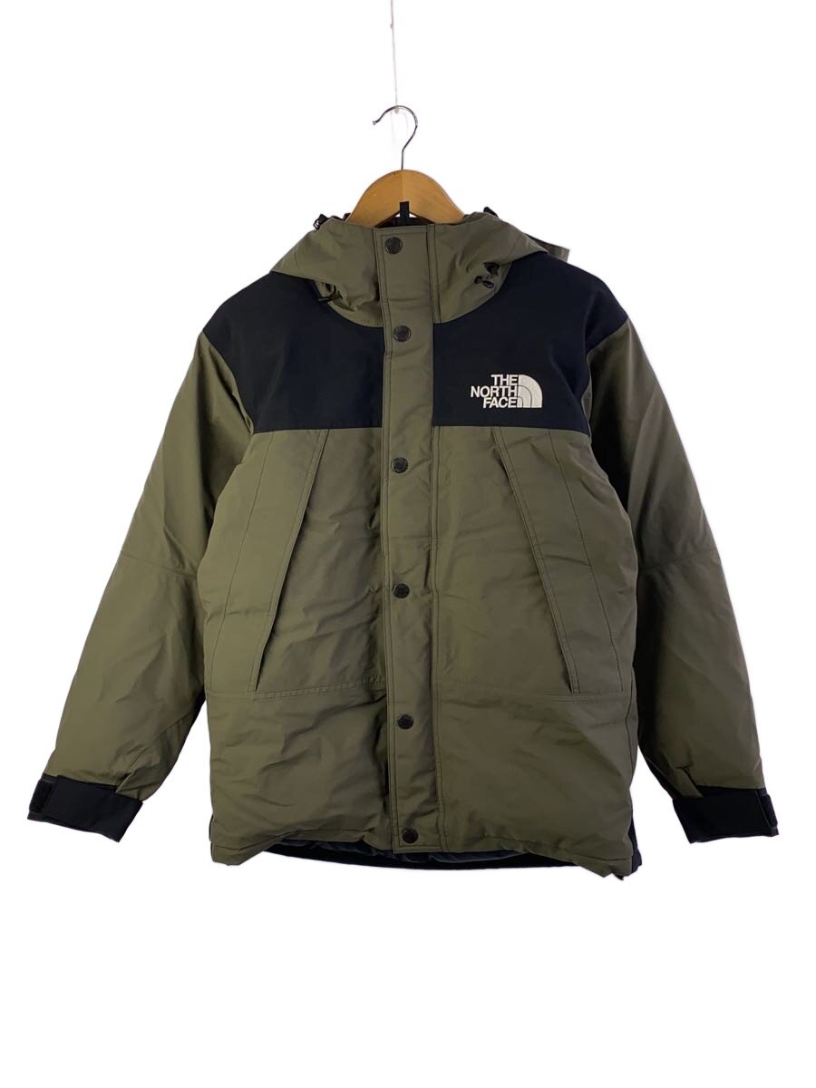 【中古】THE NORTH FACE◆MOUNTAIN DOWN JACKET_マウンテンダウンジャケット/S/ナイロン/KHK【メンズウェア】｜2ｎｄ STREET 店