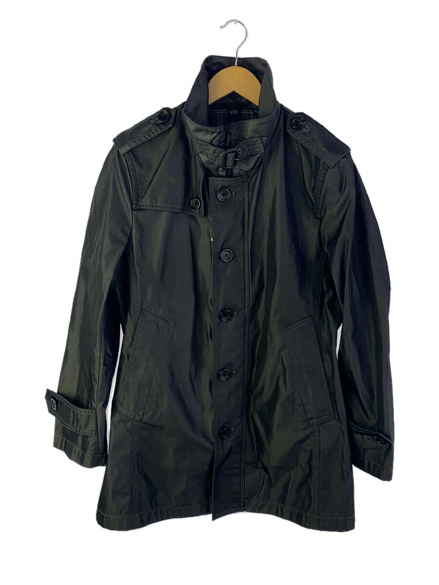 【中古】BURBERRY BLACK LABEL◆トレンチコート/M/ポリエステル/GRY/D1F51-751-06【メンズウェア】|2nd STREET 店