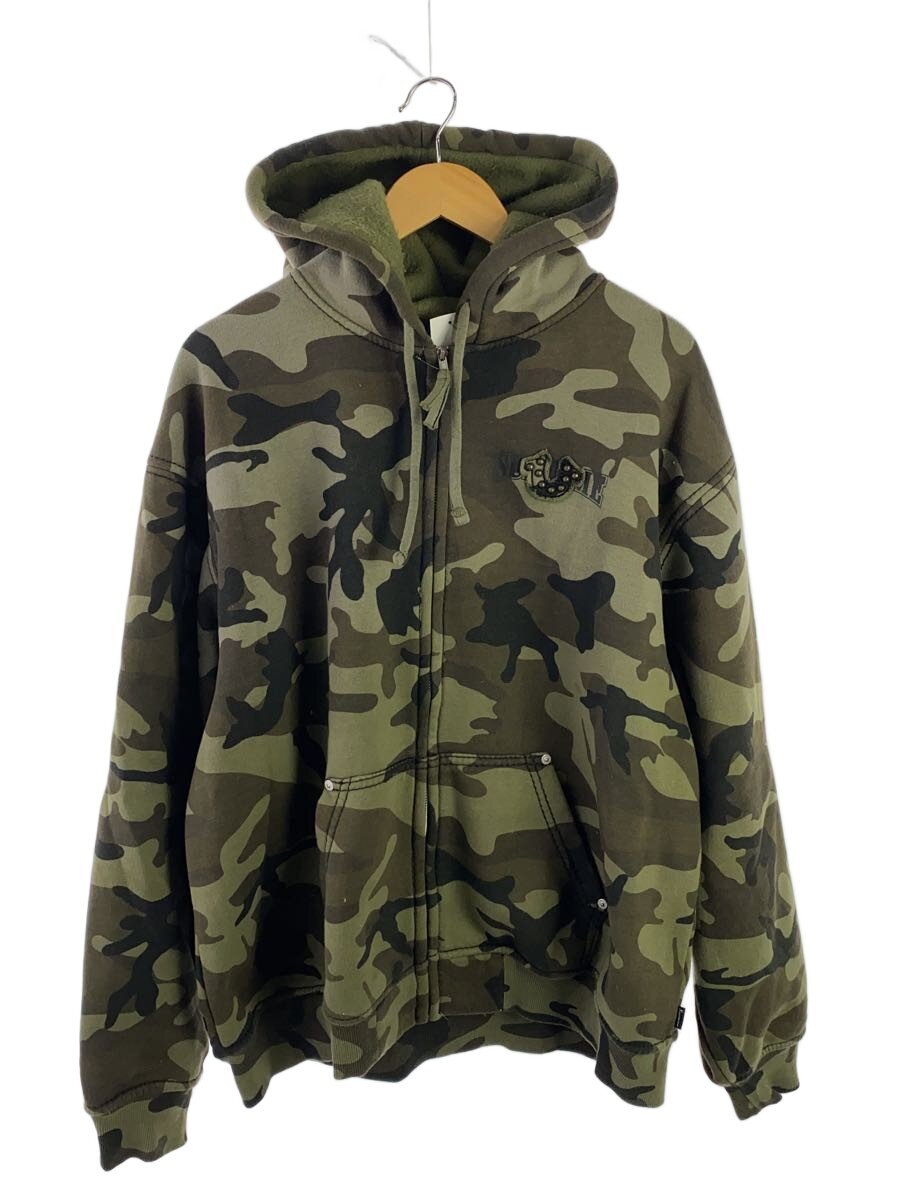 【中古】Supreme◆ジップパーカー/XL/コットン/KHK/カモフラ//【メンズウェア】|2nd STREET 店