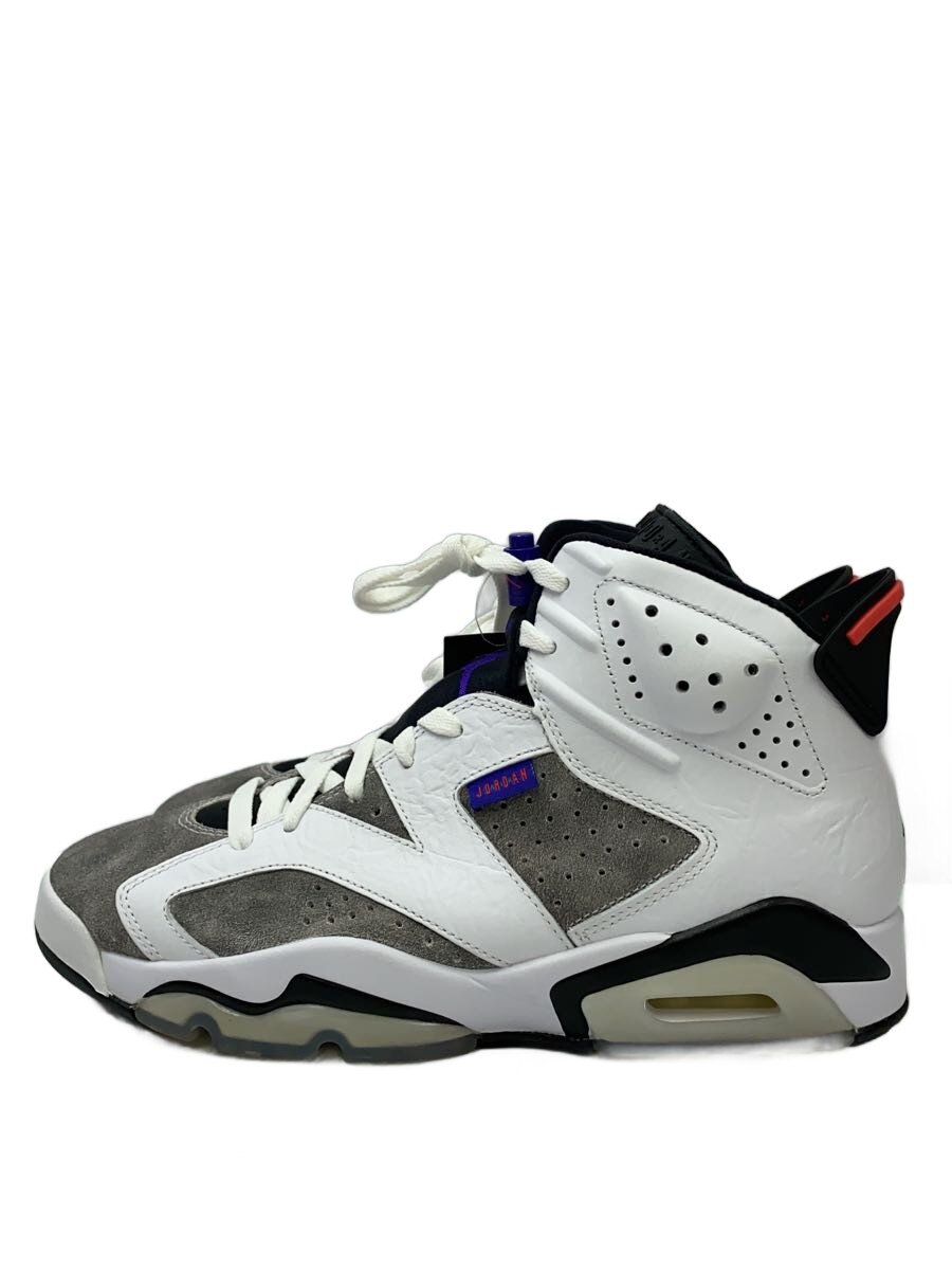 【中古】NIKE◆AIR JORDAN 6 RETRO LTR/エアジョーダンレトロ/白いこと/CI3125-100/27糎/WHT【シューズ】