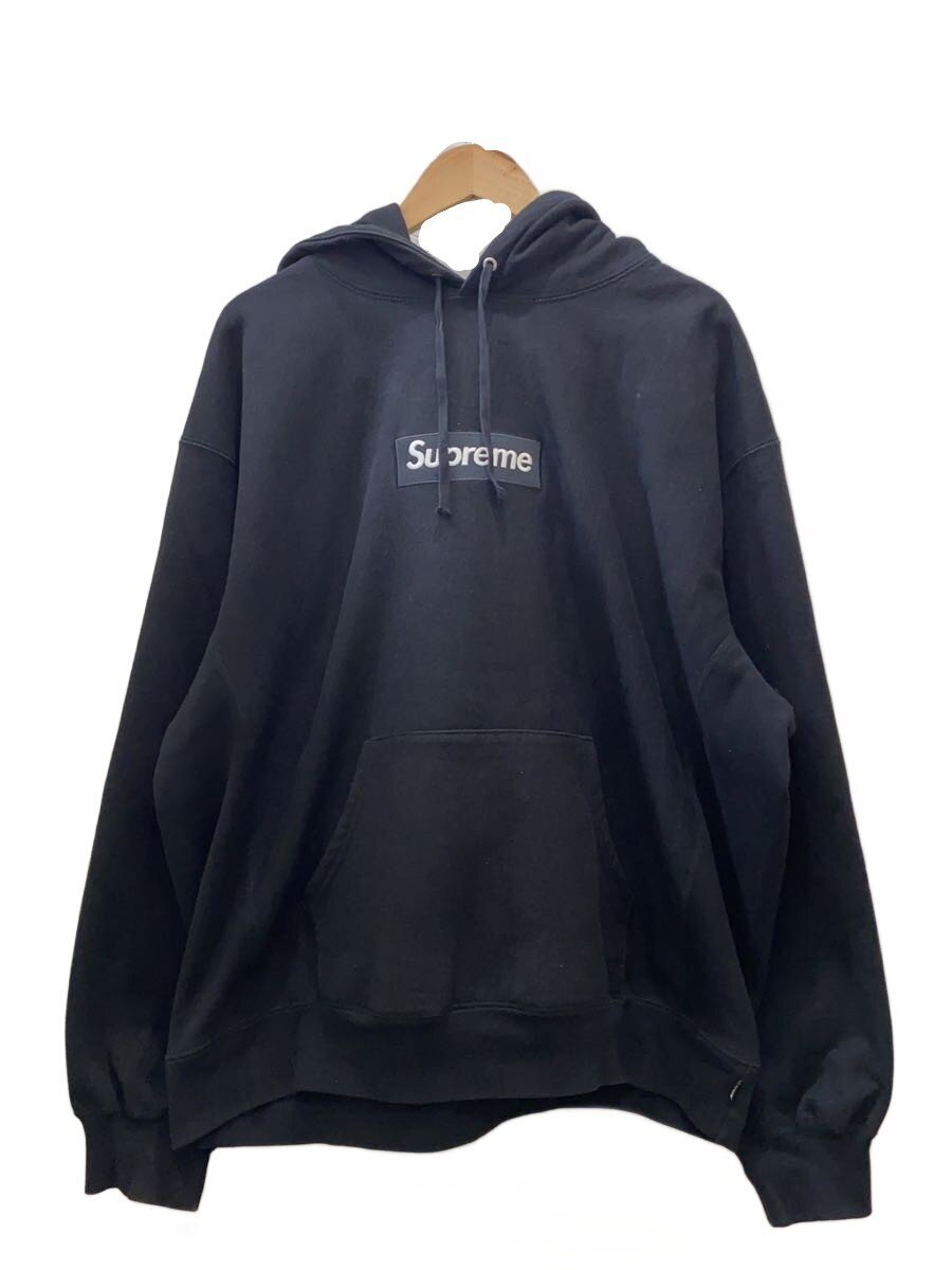 【中古】Supreme◆23AW/Box Logo Hooded Sweatshirt/パーカー/XL/綿織物/BLK【メンズウェア】