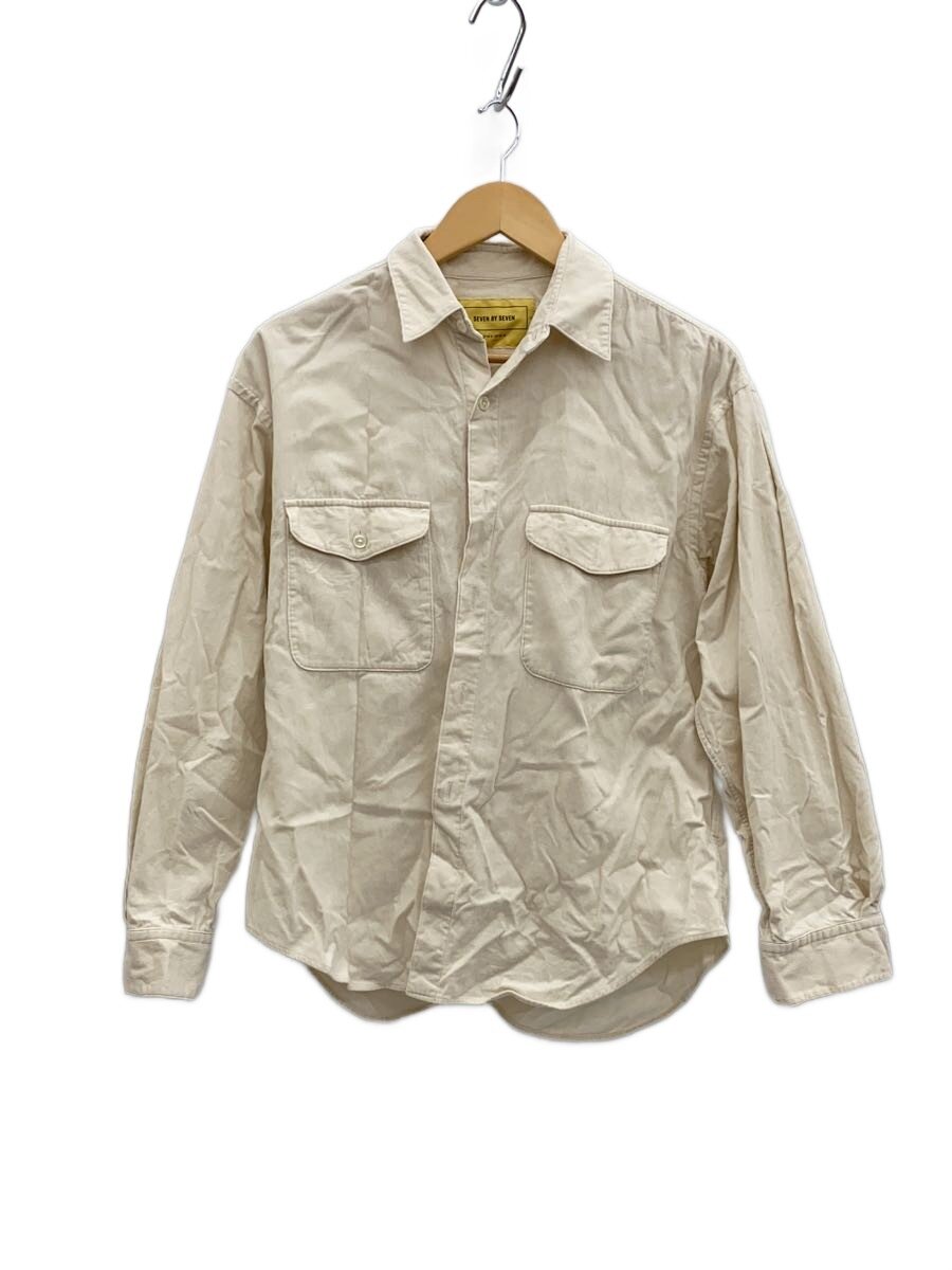 【中古】SEVEN BY SEVEN◆長袖プルオーバー/800-0250018/コール天/袖汚れた状態有【メンズウェア】