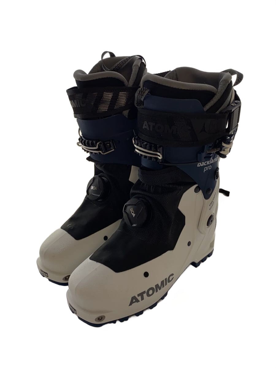 【中古】ATOMIC◆スキーの板ブーツ/24.5珊/WHT/AE502344024X/BACKLAND PRO W【運動競技】
