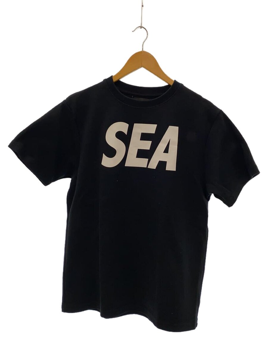 【中古】WIND AND SEA◆プルオーバー/M/綿織物/BLK/刷り上げる/WDS-O-TSIG-25-Q4-CS-03【メンズウェア】