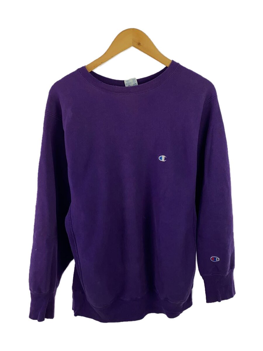 【中古】Champion◆90s/スウェット/REVERSE WEAVE/刺繍タグ/袖ダメージ有/XL/コットン/PUP【メンズウェア】|2nd STREET 店