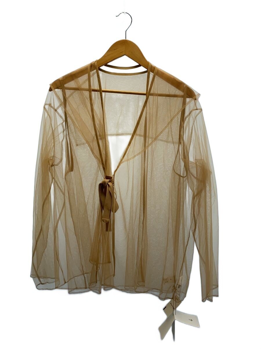 【中古】6(ROKU) BEAUTY \u0026 YOUTH UNITED ARROWS◆TULLE SAILOR COLLAR＆VEST/FREE/ナイロン/BEG/8621-299-0113【レディース御召しもの】