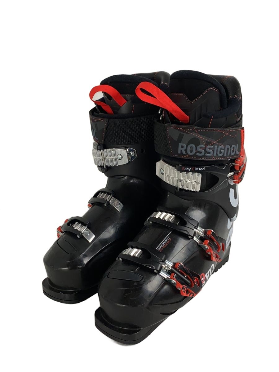 【中古】ROSSIGNOL◆evo70/スキーブーツ/25.5cm/ブラック/アダルト【スポーツ】