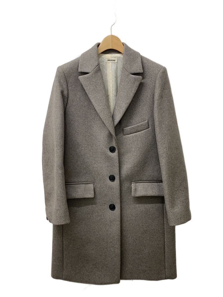 【中古】Zadig&Voltaire◆コート/XS/ウール/GRY//【レディースウェア】｜2ｎｄ STREET 店
