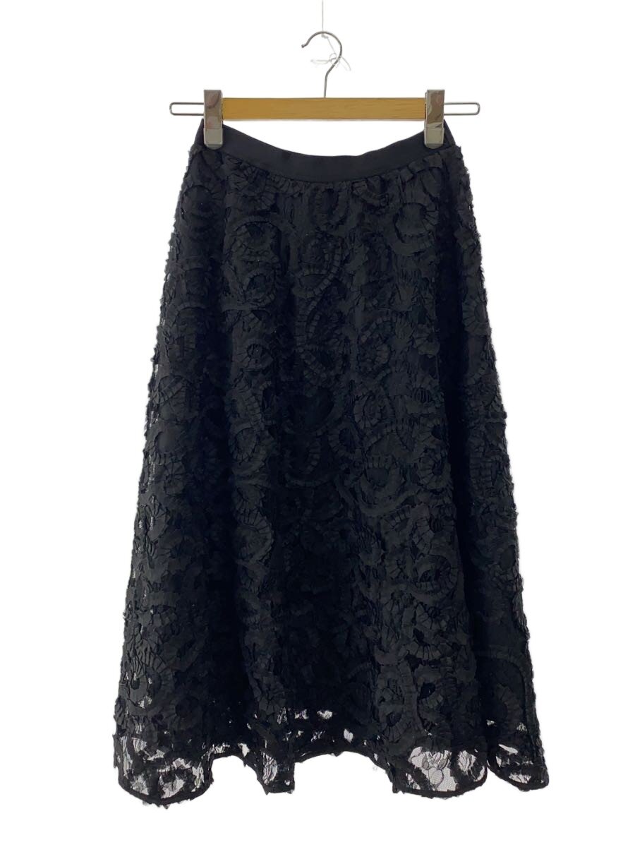 【中古】Viaggio Blu◆2025 レーステープスカート/1/BLK/2611-54111【レディース御召しもの】
