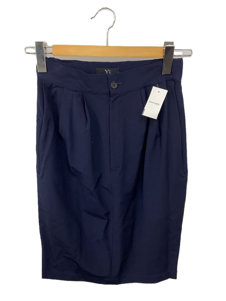 【中古】Y’s◆スコート/--/羊毛/NVY/YD-S17-100【レディース御召しもの】