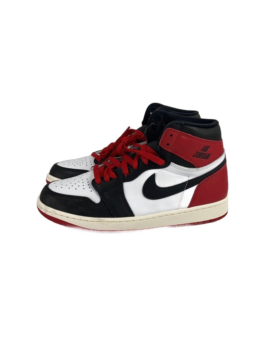 【中古】NIKE◆AIR JORDAN 1 RETRO HIGH OG_エアジョーダン1 レトロ ご機嫌 OG/28珊/RED【シューズ】
