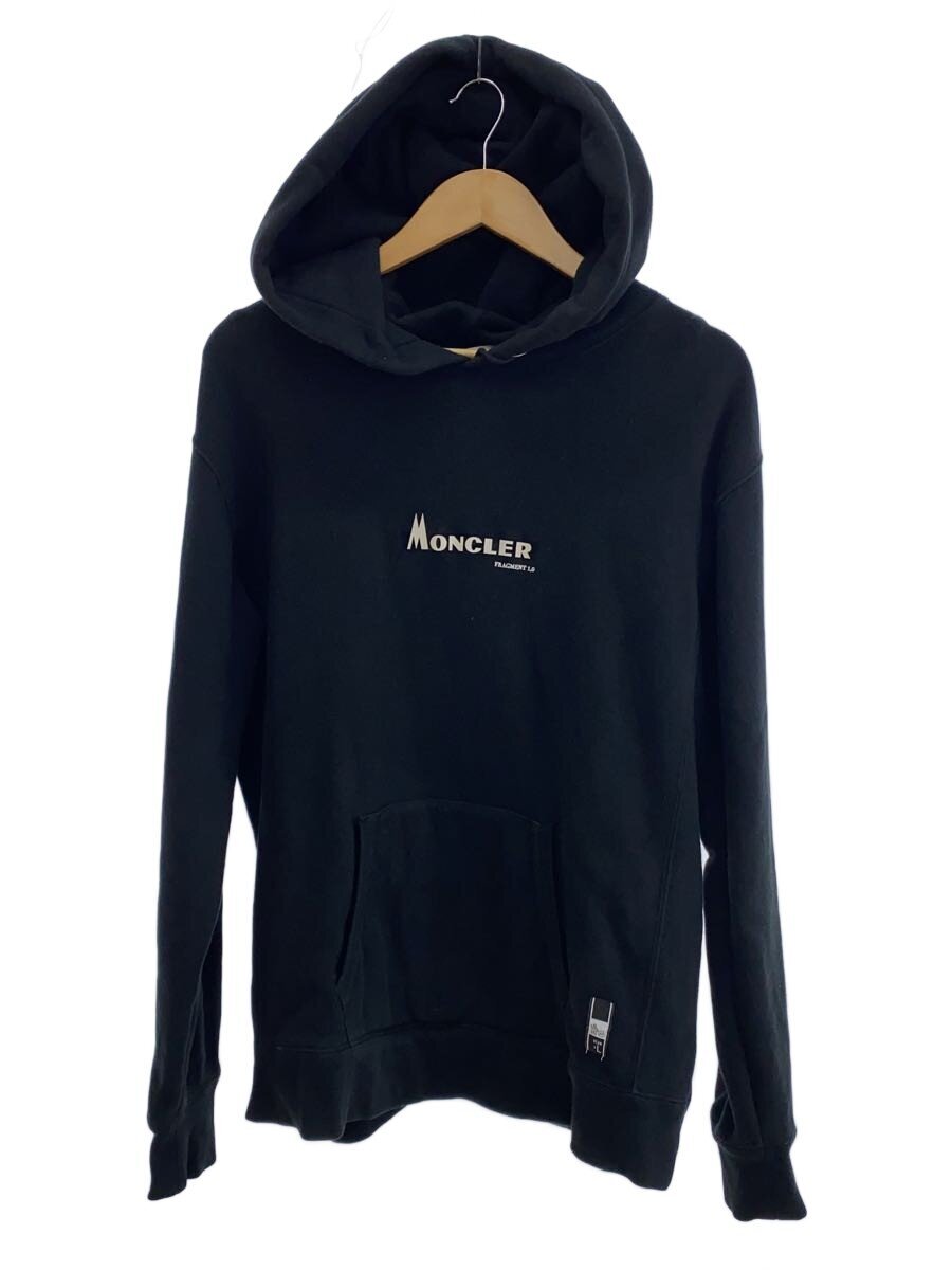 【中古】MONCLER◆パーカー/L/綿織物/BLK/D209U8202950【メンズウェア】
