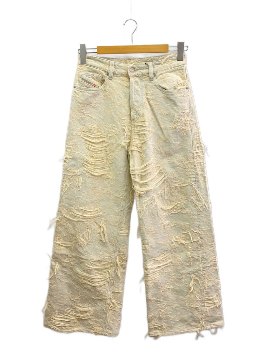 【中古】DIESEL◆下つ方/24/綿織物/BEG/A19183【レディース御召しもの】
