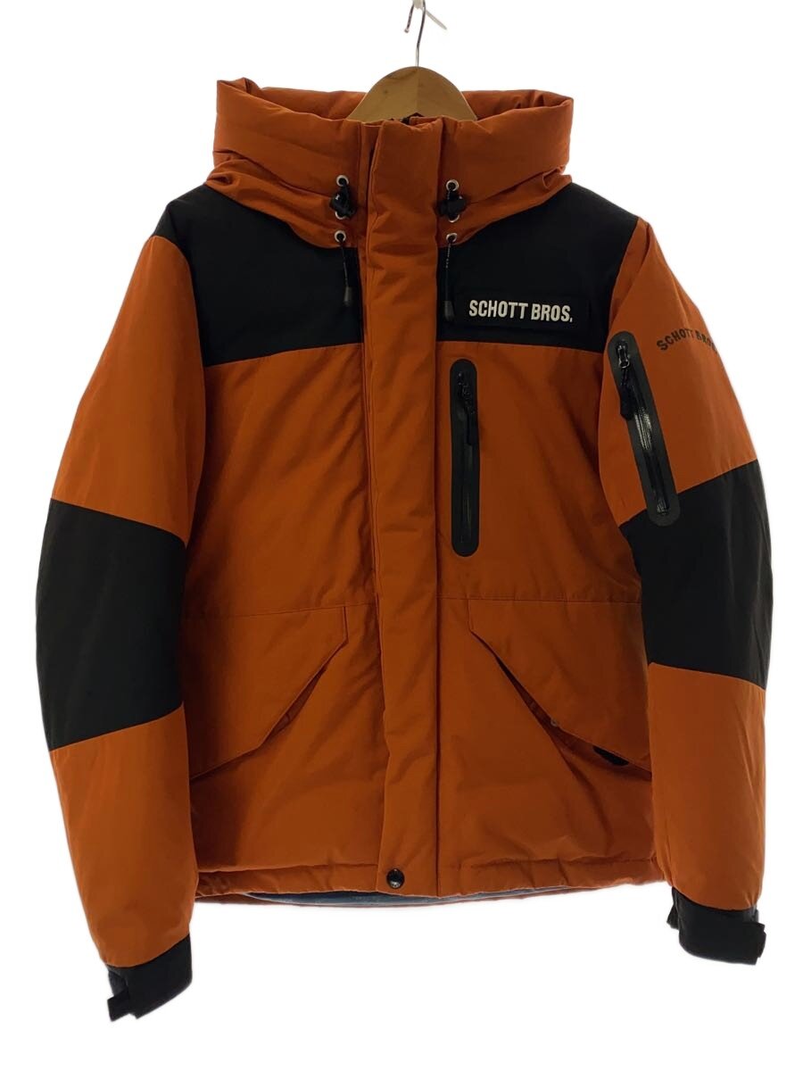 【中古】Schott◆ダウンジャケット/S/ポリエステル/ORN/3102063【メンズウェア】|2nd STREET 店