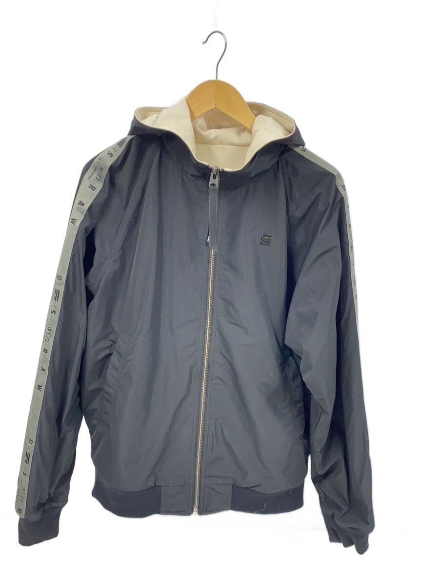 【中古】G-STAR RAW◆E WOVEN HDD ZIP THROUGH/リバーシブル/ナイロンジャケット/M/ナイロン/ブラック【メンズウェア】｜2ｎｄ STREET 店