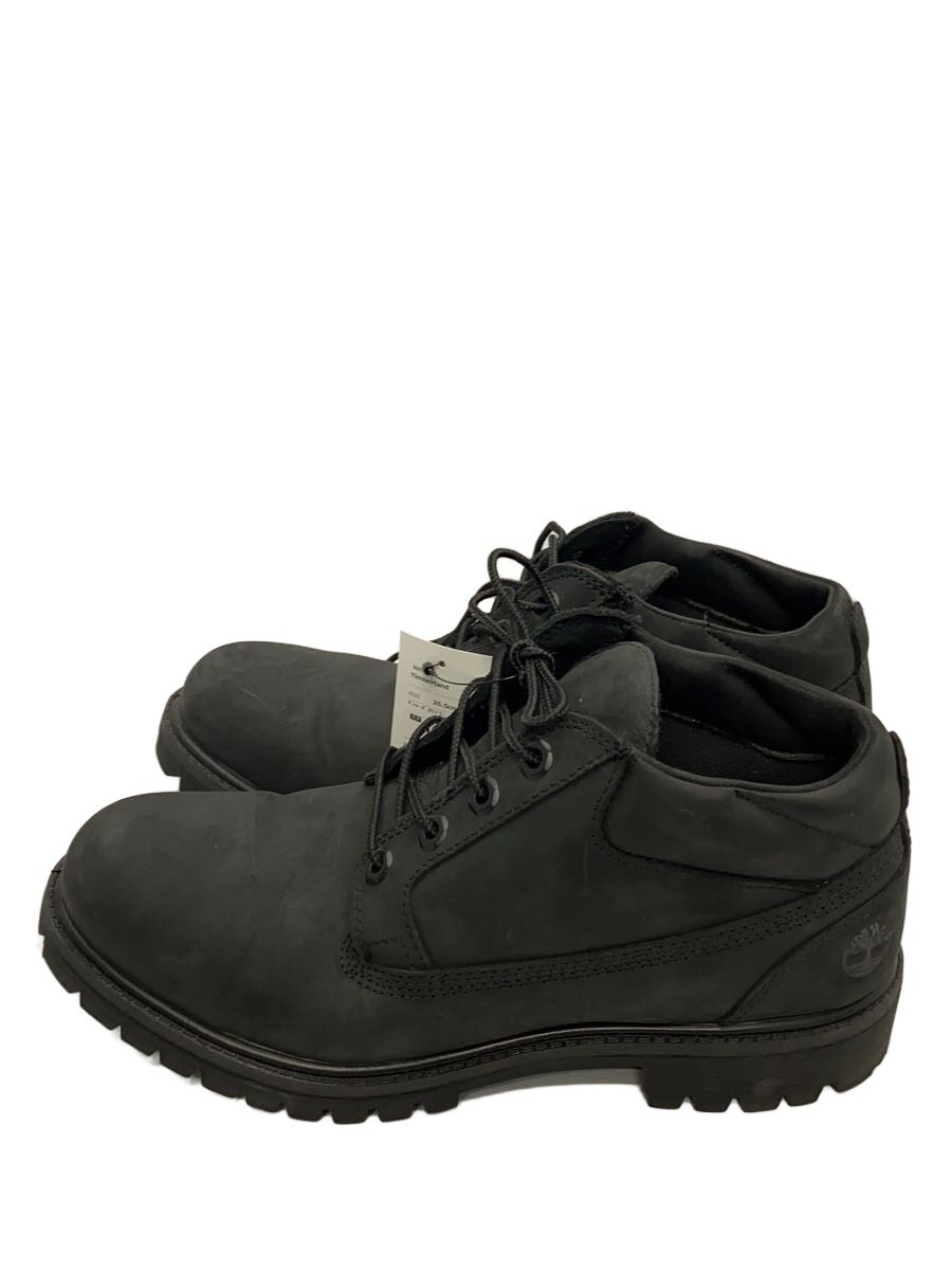 【中古】Timberland◆ブーツ/26.5珊/BLK/なめし革/クラシックオックスフォードレザーブーツ【シューズ】