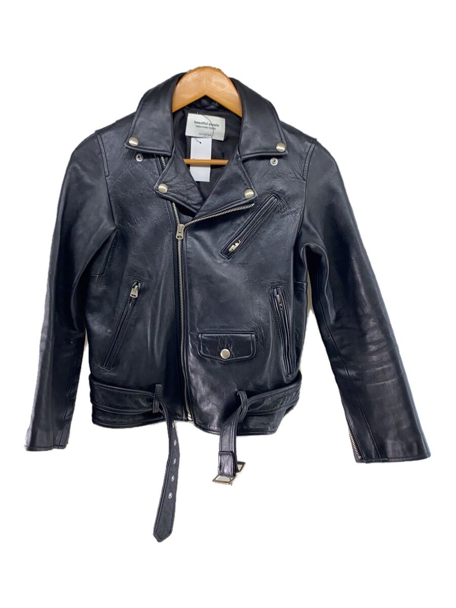 【中古】beautiful people◆上衣/150糎/羊革/BLK/1616402411//【キッズ】